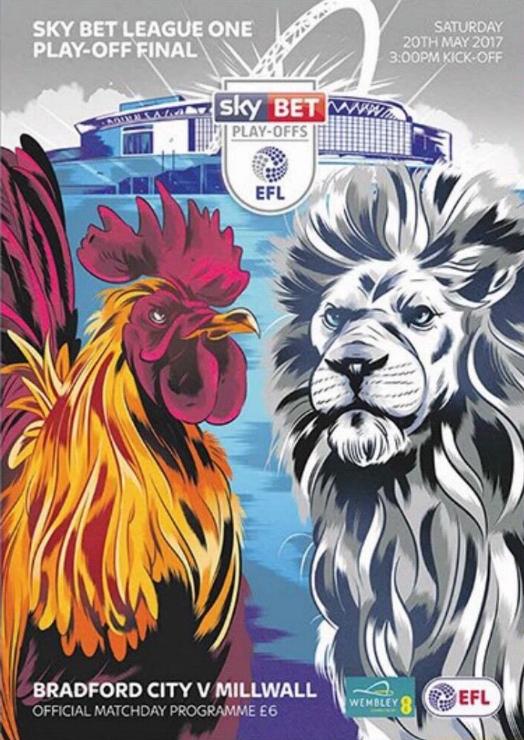 2017 LEAGUE ONE PLAY-OFF FINAL - BRADFORD CITY v MILLWALL
